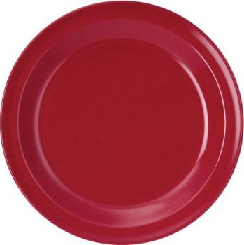 Dessertteller, 19,5cm, Melamin rot